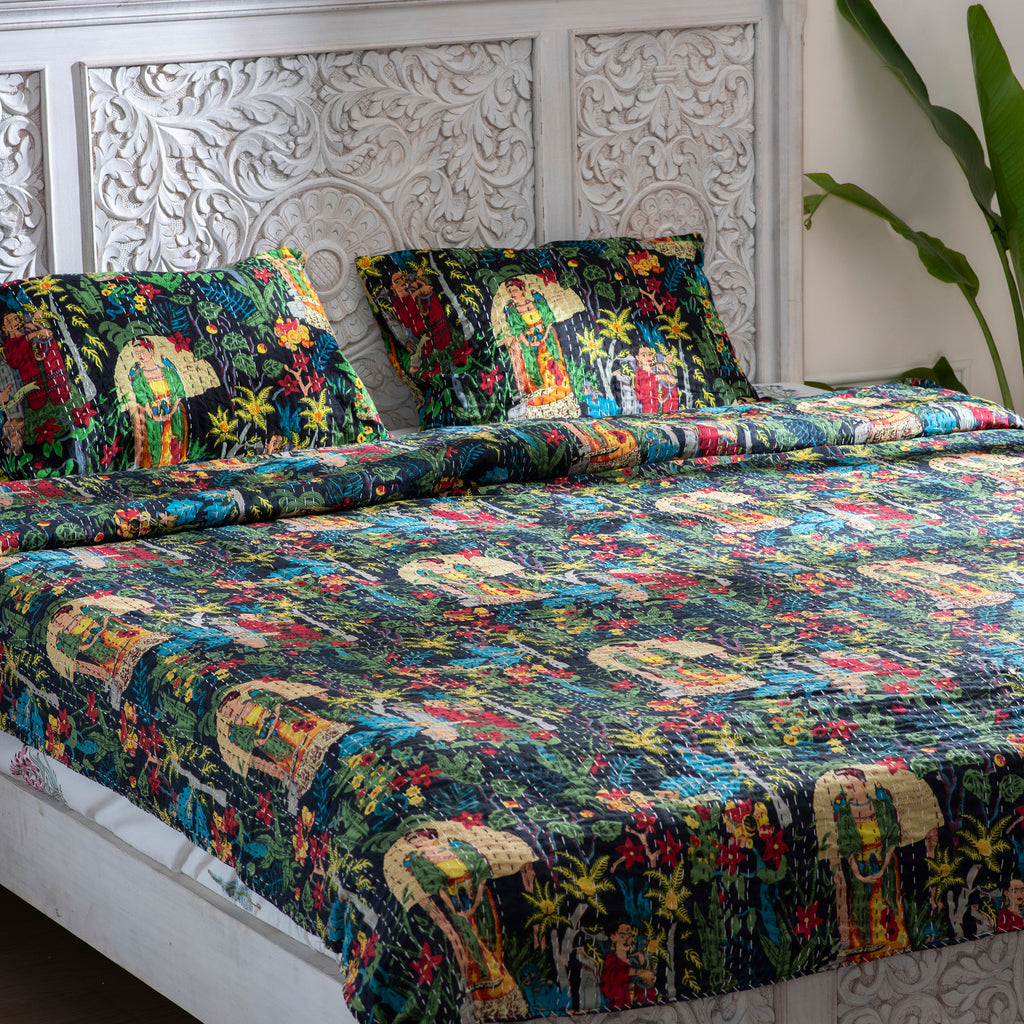 Self-Expression in Slumber: Unveiling the Frida Kahlo Print Collection