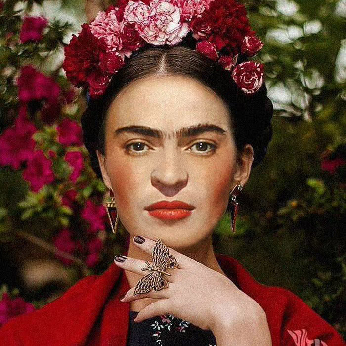 Embrace Mexican Folklore with Rooh for Spaces' Frida Kahlo Textile Range