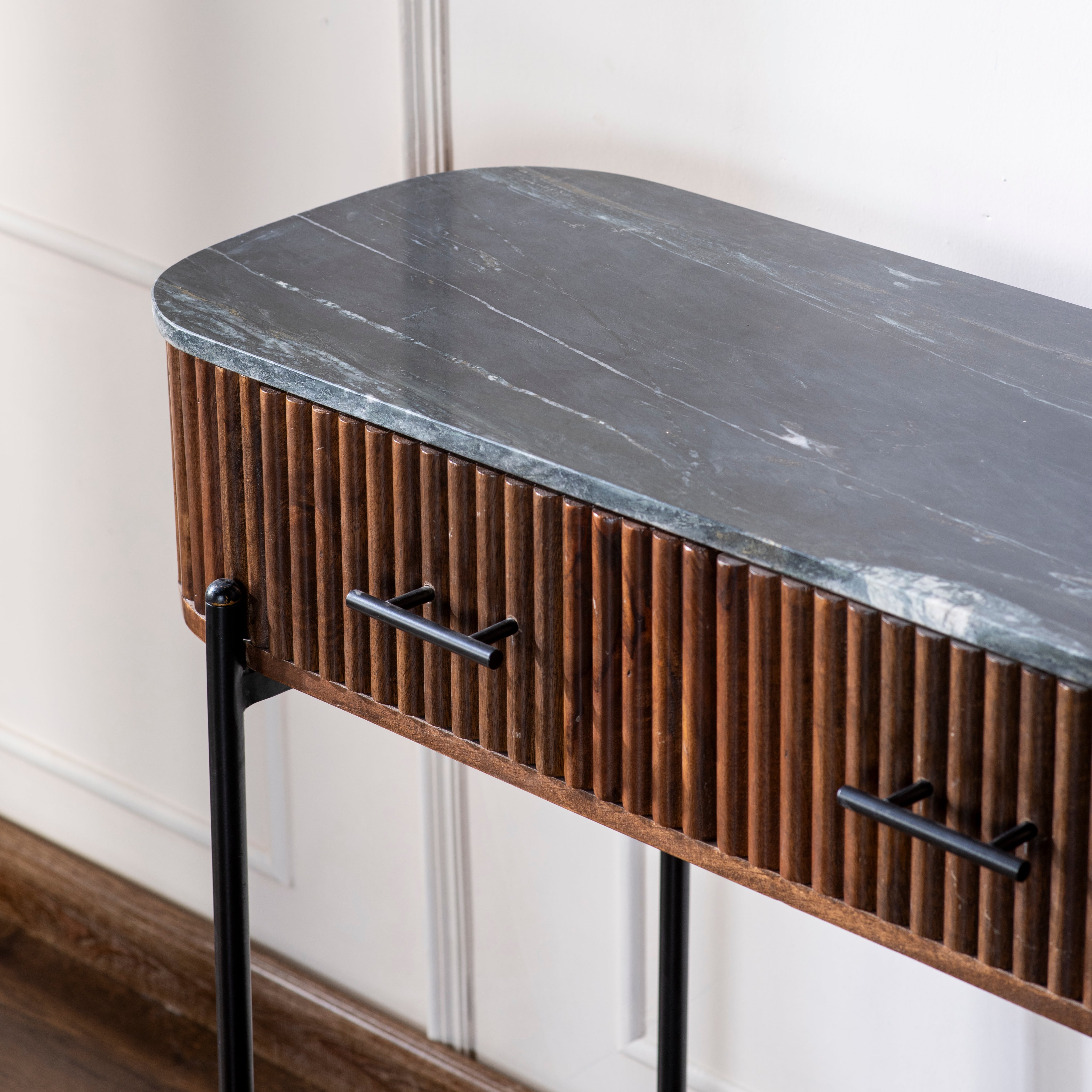 Ana Solid Wood and Marble Console Table – ROOH FOR SPACES